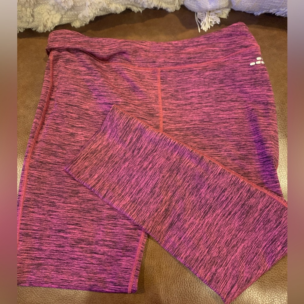 Pink Capri Yoga Pants
